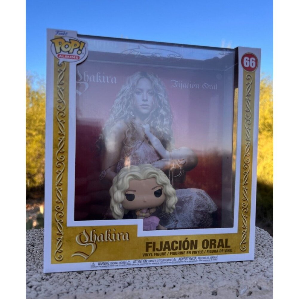 Funko Pop! Album Cover with Case: Shakira - Shakira - Fijación Oral (#66, NEW)